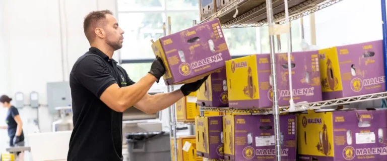 Chef selecting organic ingredients for health-focused meal prep"