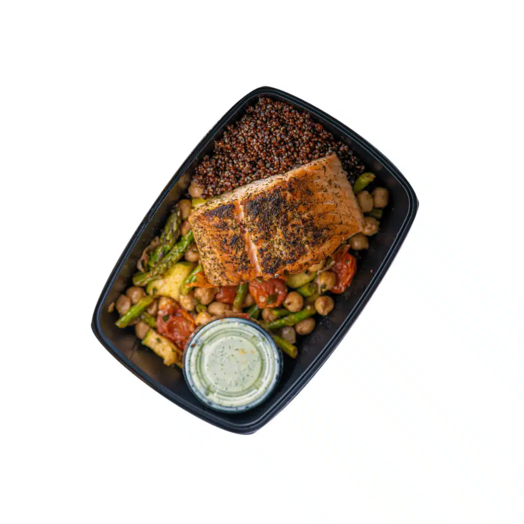 Coffee Rubbed Seared Salmon