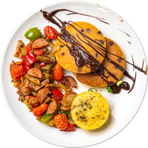 Chocolate Chip Protein Pancake