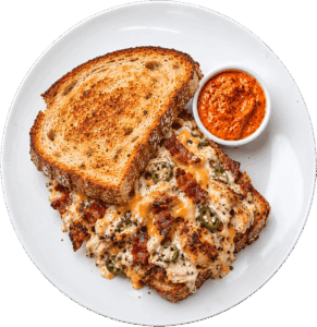 Chicken Bacon Ranch Grilled Cheese