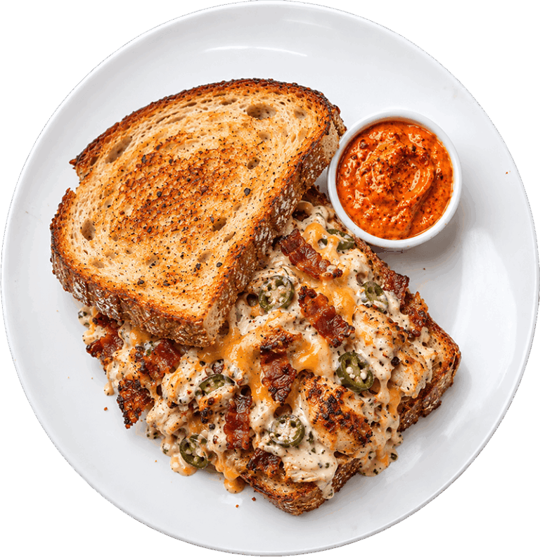 Chicken Bacon Ranch Grilled Cheese