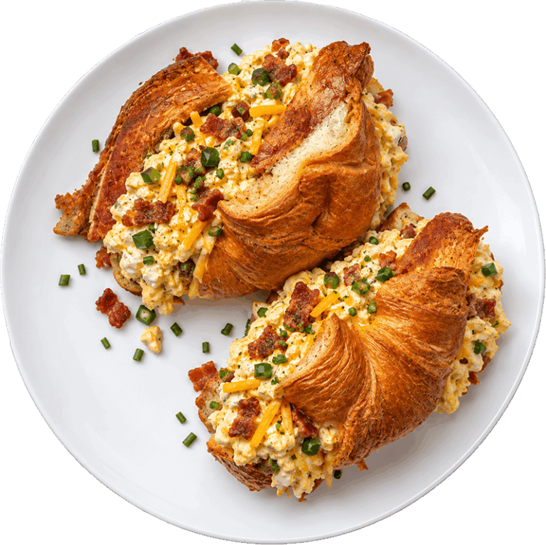Creamy Egg Salad Croissant