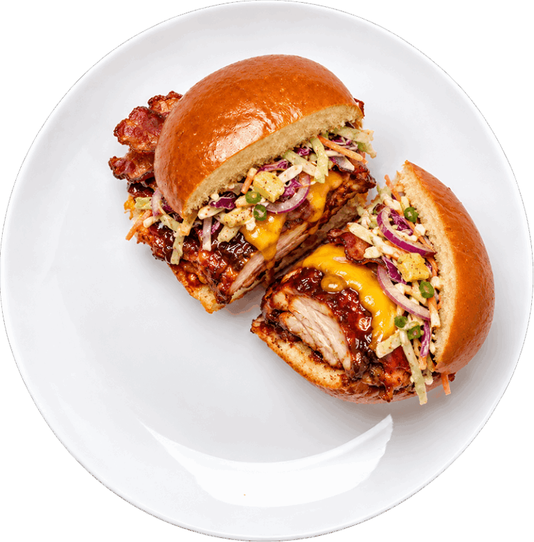 BBQ Bacon Chicken Burger