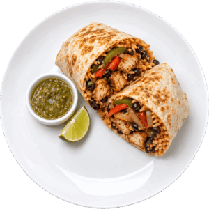 Chicken Fajita Burrito