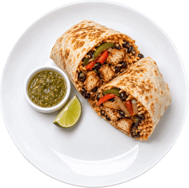 Chicken Fajita Burrito