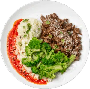 Szechuan Steak With Rice