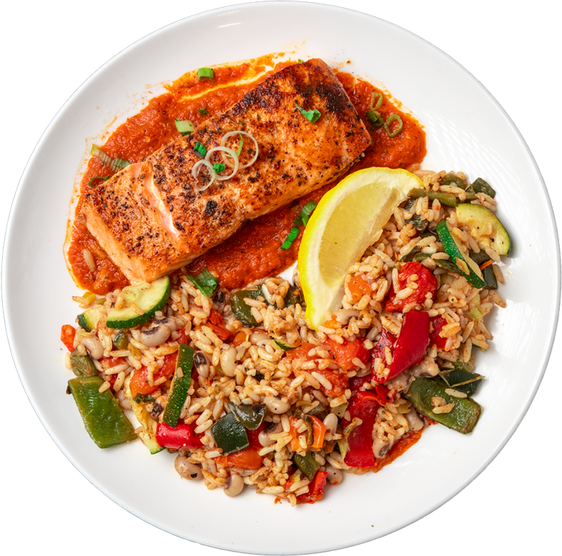 Pan Seared Blackened Salmon