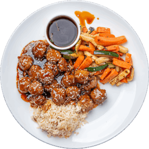 Asian Orange Turkey Meatballs