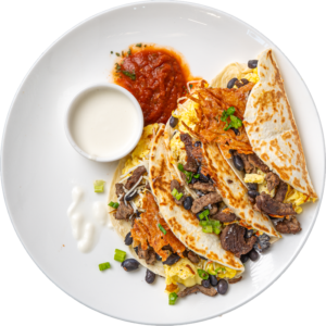 Steak Ranchero Breakfast Taco