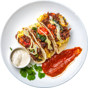 Al Pastor Breakfast Taco