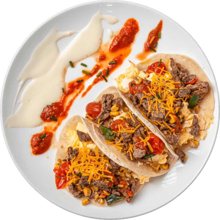 Carne Asada Breakfast Taco