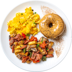 Peanut Butter Espresso Protein Oat Donut