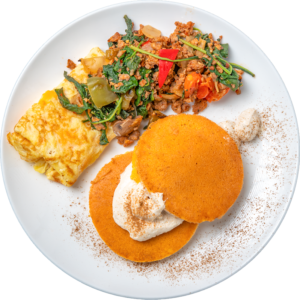 Lemon Poppy Protein Pancake