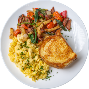 Peanut Butter and Banana French Toast