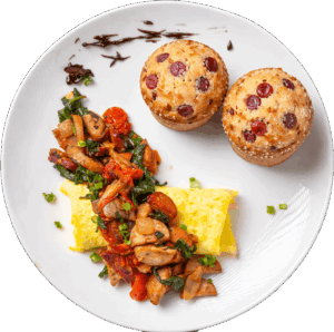 Apple Cinnamon Protein Muffin