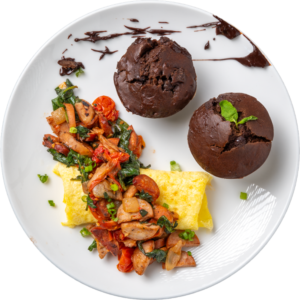 Double Chocolate Protein Muffin