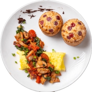 Cranberry Orange Protein Muffin