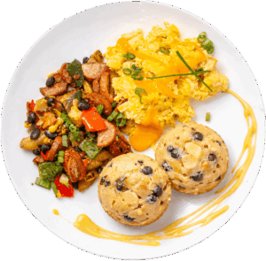 Protein Blueberry Banana Muffin