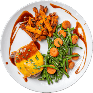 BBQ Bourbon Beef Patty