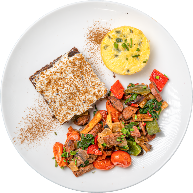 Espresso Protein Brownies