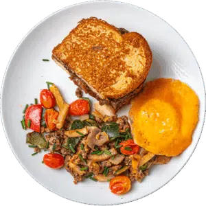 Peanut Butter Banana French Toast
