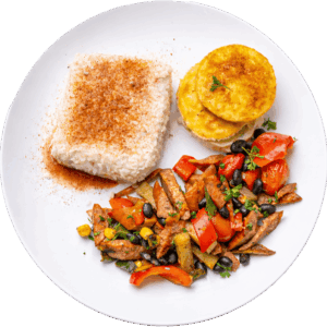 Apple Pie Baked Protein Oatmeal with Raisins