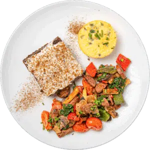 Espresso Protein Brownies