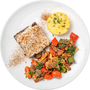 Cinnamon Roll Protein Brownie