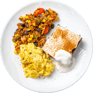 Mexican Protein Brownie