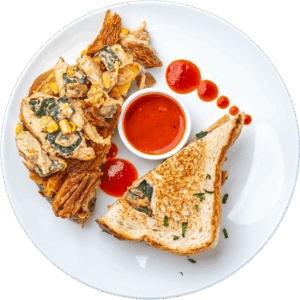 Chicken Bacon Ranch Grilled Cheese