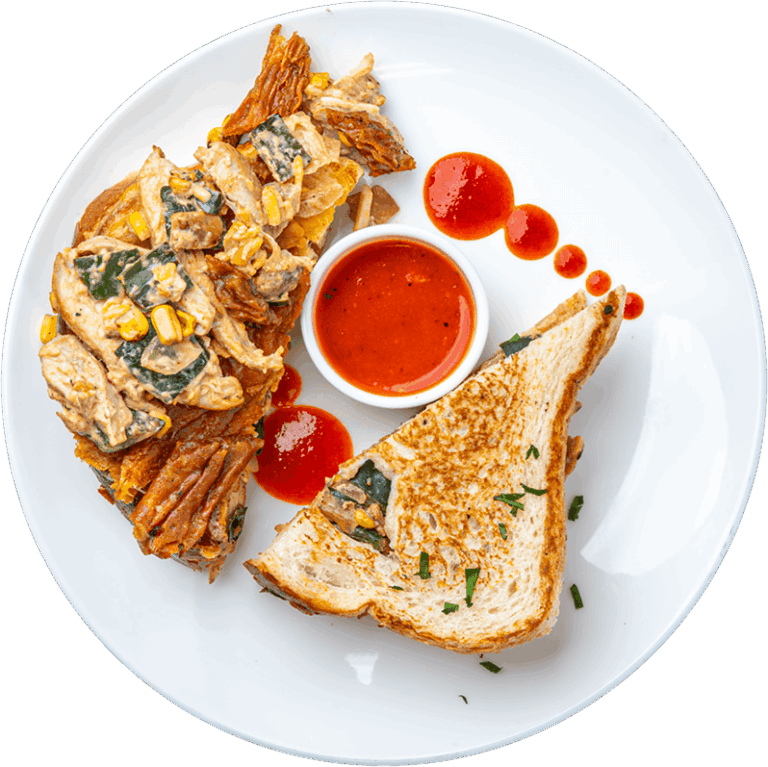 Chicken Bacon Ranch Grilled Cheese