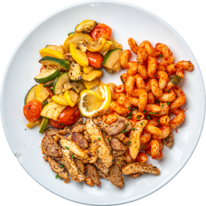 Chicken anf Italian Sausage Marinara Pasta