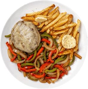 Philly Cheese Steak Patty