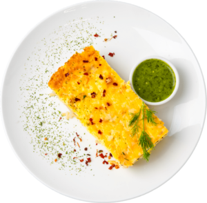 Chicken Pesto Sandwich Casserole