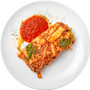 Baked Ziti with Meat Sauce Casserole