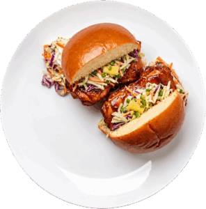 Hawaiian Teriyaki Chicken Burger