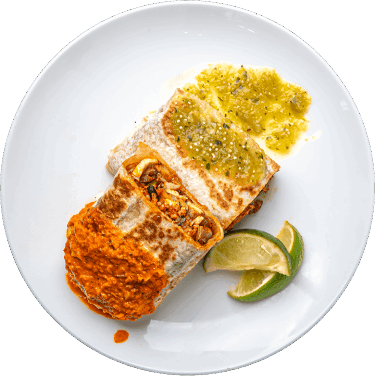 Chicken Tinga Burrito