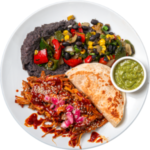 Taco de Chorizo con Res