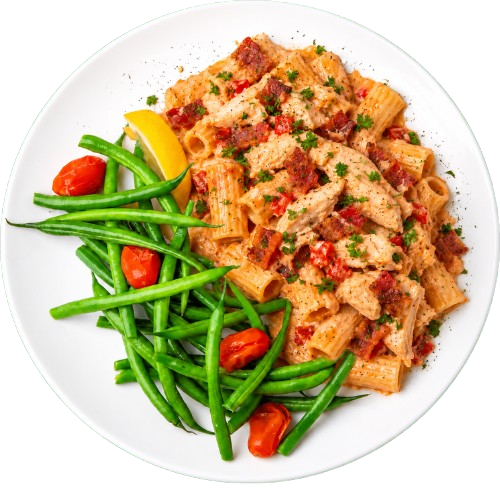 Chicken Chorizo Creamy Pasta