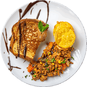 PB and Chocolate French Toast