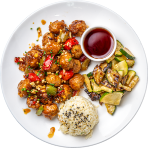 Ground Turkey Kung Pao Meatball