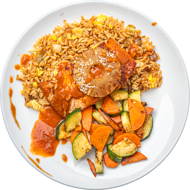 Hawaiian Huli Huli Salmon