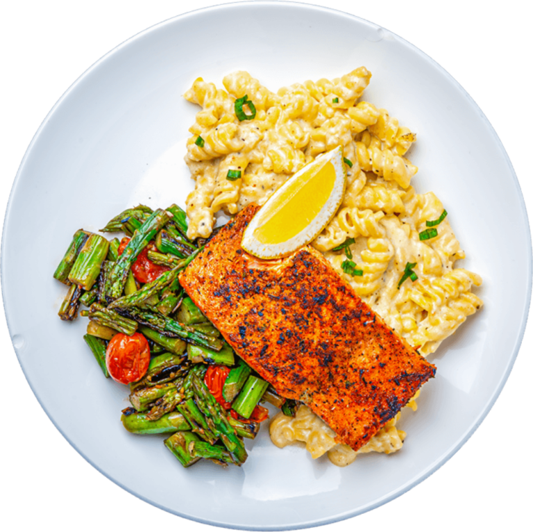 Cajun Alfredo Salmon