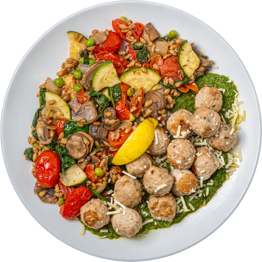 Ratatouille Turkey Meatballs