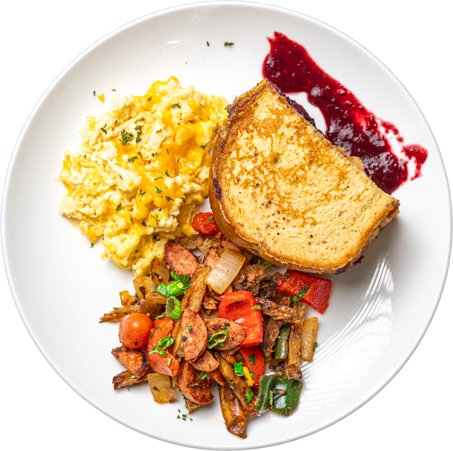 Cranberry Stuffed French Toast