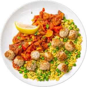 Ratatouille Turkey Meatballs