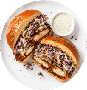 Honey Chipotle Garlic Chicken Sandwich