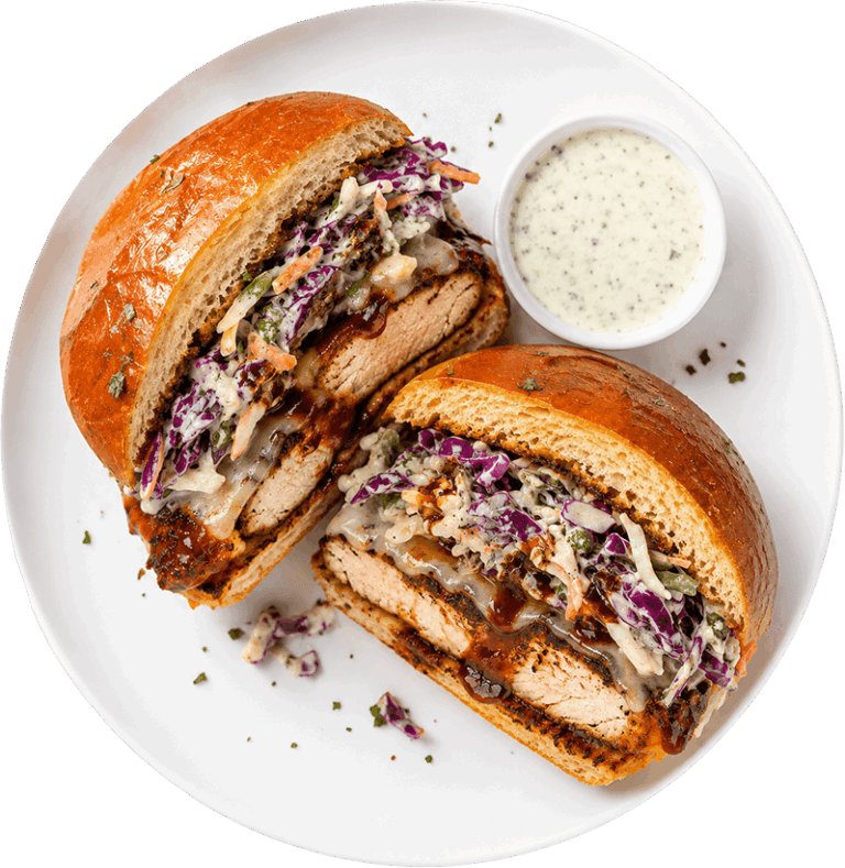 Honey Chipotle Garlic Chicken Sandwich