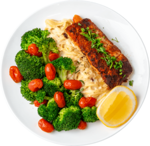 Cajun Alfredo Salmon