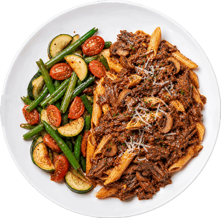ShortRib Penne Bolognese